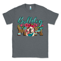 Charcoal Heather english bulldog mom Classic Tee - Artiststas
