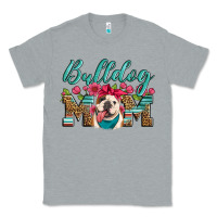 Heather Grey english bulldog mom Classic Tee - Artiststas