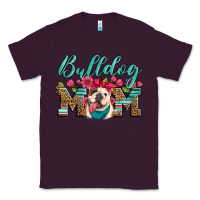 Plum english bulldog mom Classic Tee - Artiststas