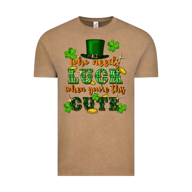 Who Needs Luck When You're This Cute Vintage Tee by FaDigitalArtStudio | Teevron