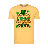 Vintage Mustard who needs luck when you're this cute Vintage Tee - FaDigitalArtStudio