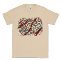 Mushroom Baseball leopard glitter background Classic Tee - HowdyJamesFarm