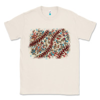 Natural Baseball leopard glitter background Classic Tee - HowdyJamesFarm