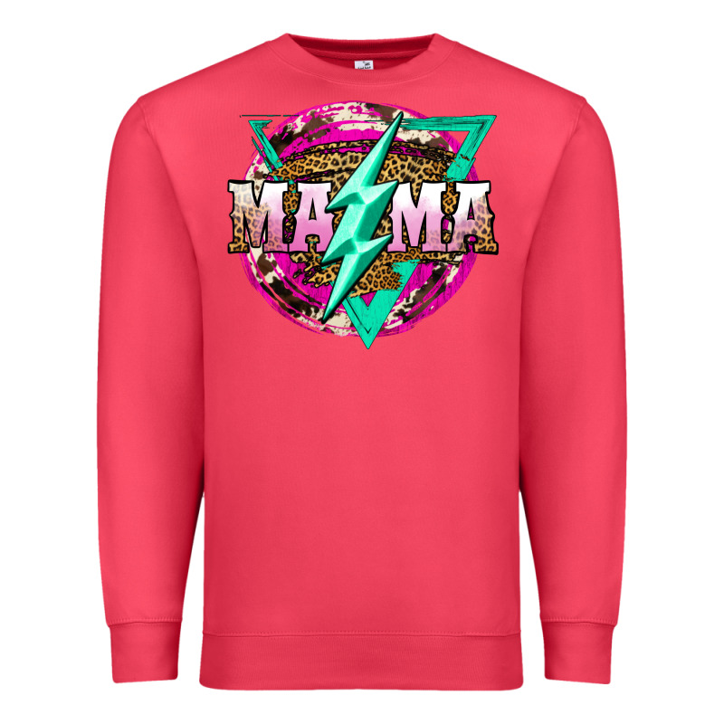 Mama Life And Thunderbolt Premium Sweatshirt by JahusDesignShop | Teevron