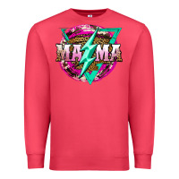 Cardinal mama life and thunderbolt Premium Sweatshirt - JahusDesignShop