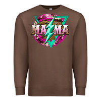 Chestnut mama life and thunderbolt Premium Sweatshirt - JahusDesignShop
