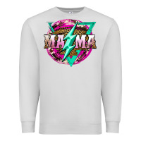 Dove Grey mama life and thunderbolt Premium Sweatshirt - JahusDesignShop