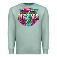Seafoam mama life and thunderbolt Premium Sweatshirt - JahusDesignShop