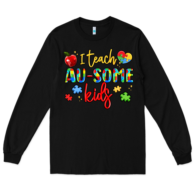 I Teach Au Some Kids Long Sleeve Tee by LillyAllenDesigns | Teevron