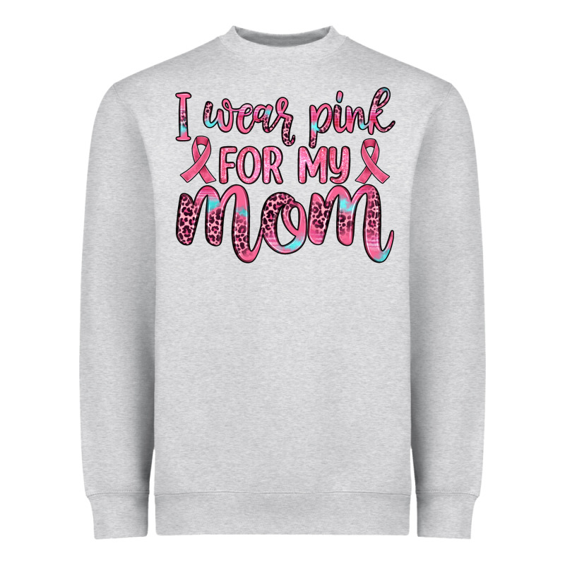 I Wear Pink For My Mom Heavyweight Sweatshirt by JahusDesignShop | Teevron