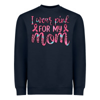 Navy i wear pink for my mom Heavyweight Sweatshirt - JahusDesignShop
