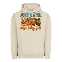 Just A Girl Who Loves Fall Urban Hoodie | Teevron