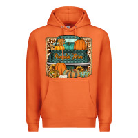 Carrot pumpkin farm truck Premium Hoodie - Jasminsmagicworld