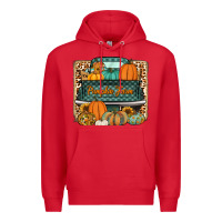 Red pumpkin farm truck Premium Hoodie - Jasminsmagicworld