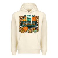 Sandshell pumpkin farm truck Premium Hoodie - Jasminsmagicworld