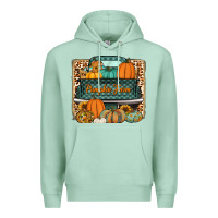 Seafoam pumpkin farm truck Premium Hoodie - Jasminsmagicworld
