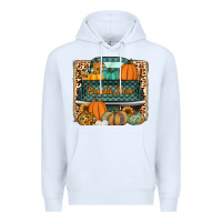 White pumpkin farm truck Premium Hoodie - Jasminsmagicworld