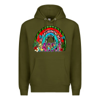 Army Green mini Premium Hoodie - SublimationCraftShop