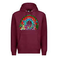 Burgundy mini Premium Hoodie - SublimationCraftShop