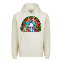 Oatmeal Heather mini Premium Hoodie - SublimationCraftShop