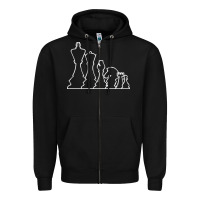 Black chess t  shirt chess Zipper Hoodie - maiPhamDesign