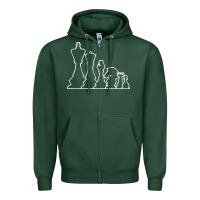 Sports Green chess t  shirt chess Zipper Hoodie - maiPhamDesign