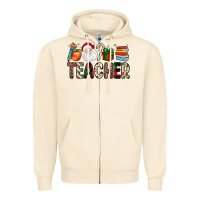 Sandshell teacher christmas Zipper Hoodie - JahusDesignShop