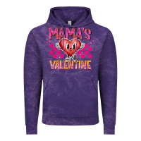 Cloud Purple Mamas Valentine Vintage Hoodie - CowhideDigitalArt