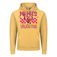 Vintage Mustard Mamas Valentine Vintage Hoodie - CowhideDigitalArt