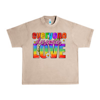 French Oak Everyone Deserves Love Pride Lgbtq Urban Heavy Tee - BundleAndBundleShop