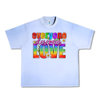 Grape Ice Everyone Deserves Love Pride Lgbtq Urban Heavy Tee - BundleAndBundleShop
