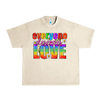 Sandshell Everyone Deserves Love Pride Lgbtq Urban Heavy Tee - BundleAndBundleShop