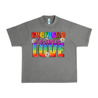 Tornado Everyone Deserves Love Pride Lgbtq Urban Heavy Tee - BundleAndBundleShop