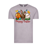 Vintage Zinc Happy Easter Sports With Butterfly Vintage Tee - BundleAndBundleShop
