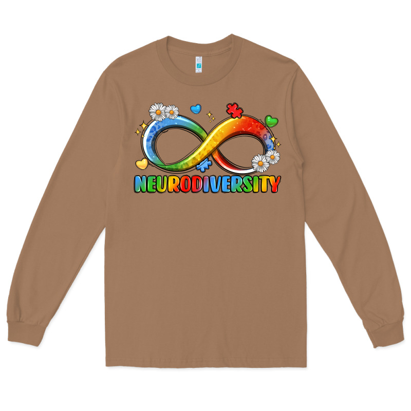 Neurodiversity Long Sleeve Tee by LillyAllenDesigns | Teevron