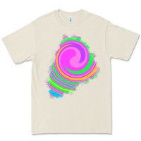 Tie Dye Patch Premium Tee | Teevron