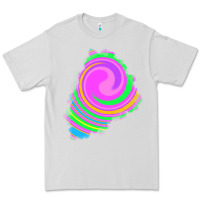 Dove Grey tie dye patch Premium Tee - RanaPortraitStore