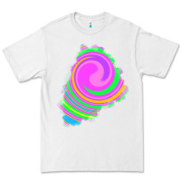 White tie dye patch Premium Tee - RanaPortraitStore