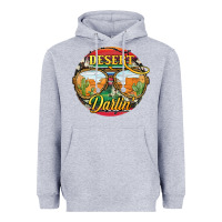 Heather Grey desert darlin' sunglassess Heavyweight Hoodie - JahusDesignShop