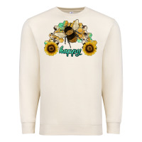 Sandshell bee happy honey comb Premium Sweatshirt - JahusDesignShop
