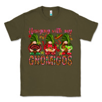 Army Green Hanging with my gnomigos Mexico Classic Tee - HowdyJamesFarm