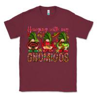 Burgundy Hanging with my gnomigos Mexico Classic Tee - HowdyJamesFarm