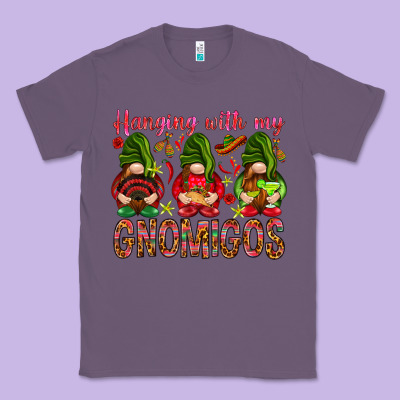 Hanging With My Gnomigos Mexico Classic Tee Designed By Howdyjamesfarm