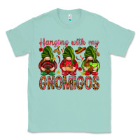 Seafoam Hanging with my gnomigos Mexico Classic Tee - HowdyJamesFarm