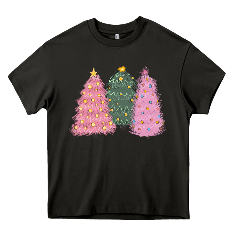Christmas Trees Heavy Core Tee by CowGirlArtShop | Teevron