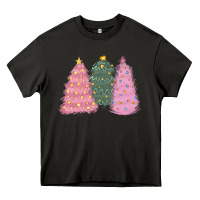 Asphalt christmas trees Heavy Core Tee - CowGirlArtShop