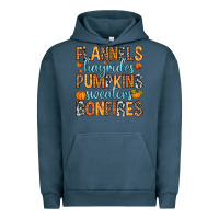 Pigment Midnight Navy Flannels hayrides Urban Hoodie - RanaPortraitStore