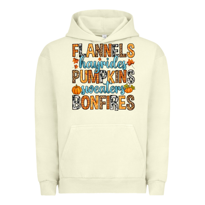 Flannels Hayrides Urban Hoodie by RanaPortraitStore | Teevron