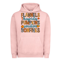 Pigment Salmon Flannels hayrides Urban Hoodie - RanaPortraitStore