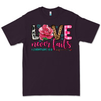 Plum love never fails Premium Tee - OliviaCreatesArt